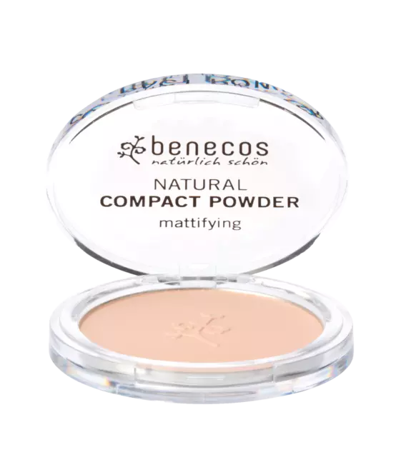 Benecos  Compact Powder 9g Natural  Organic Vegan Make up