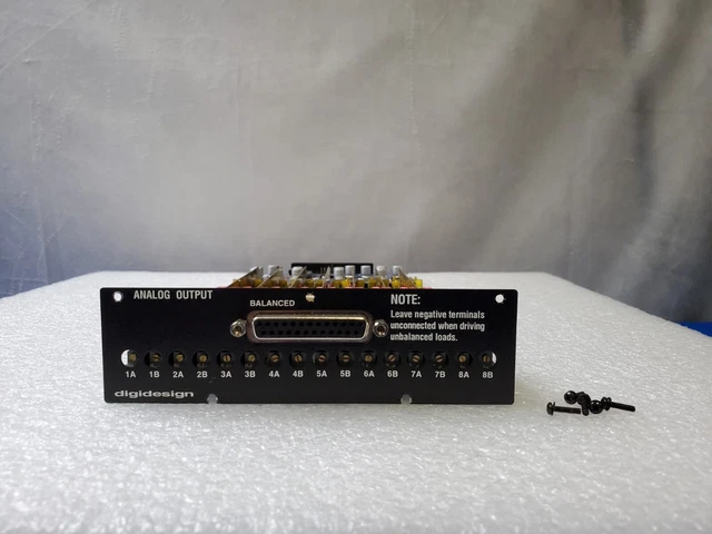 Avid Digidesign Card Mh192 Analog Output Avid Digidesign Card Mh192 Analog Output