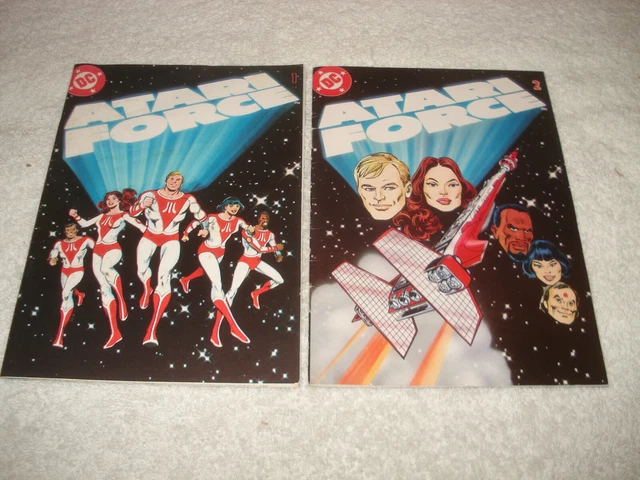 Atari Force 1 2  Mini Dc Comic Promo Giveaway Promotional 1982
