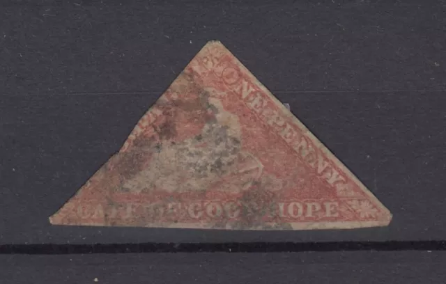 Cape Of Good Hope 1853 1d Red Triangle Used BP9398