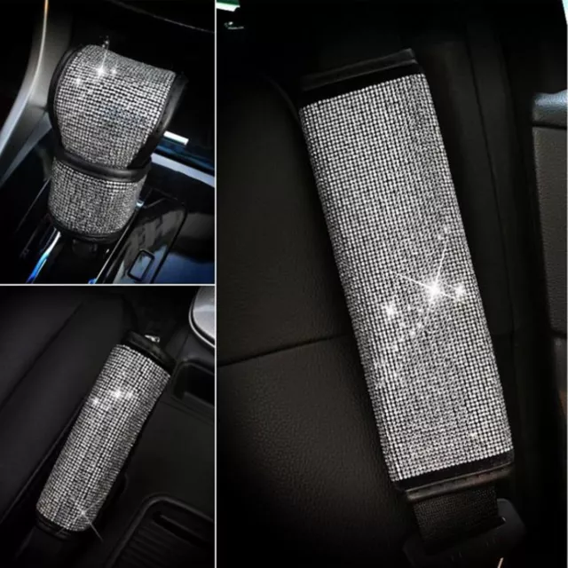 Universal Sparkle Luxury Bling Strass Accessoires de voiture de diamant 2