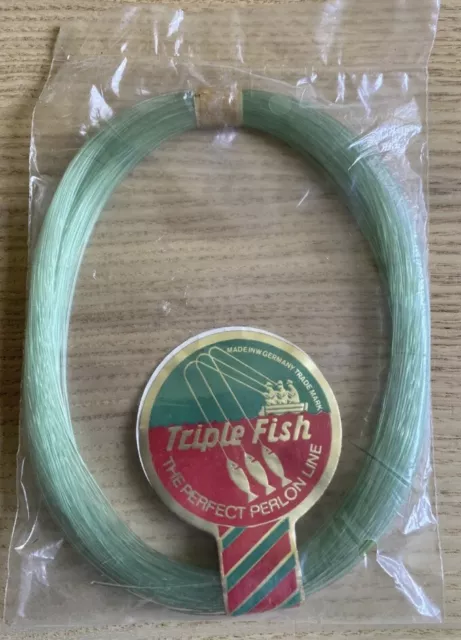 VINTAGE FISHING LINE Perlon Made in Germany Triple Unopened 0,75mm 55 Lbs  New $12.95 - PicClick AU