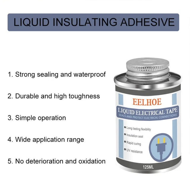 1X Liquid Insulation Electrical Tape Tube Paste Waterproof Dry Fast 2020 K3J9