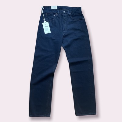 levis black selvedge