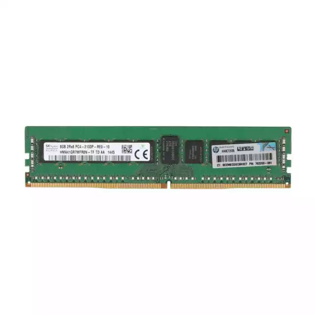 HP 8GB (1x8GB) PC4-17000P 2Rx8 Server Memory RDIMM 2133MHz DDR4 ECC - 759934-B21