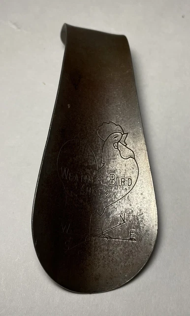 VTG WeatherBird Shoes Weather-Bird Shoe Horn Engraved