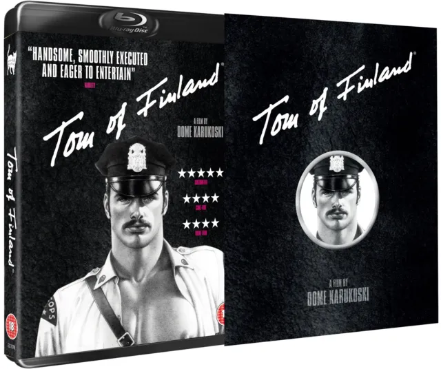 Tom of Finland (Double Play limited edition) Bluray + DVD + fold out d (Blu-ray)