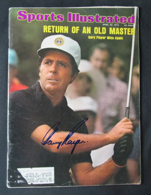 Gary Player Signed/Auto 4/22/76 Sports Illustrated Magazine PGA Champ JSA 187286