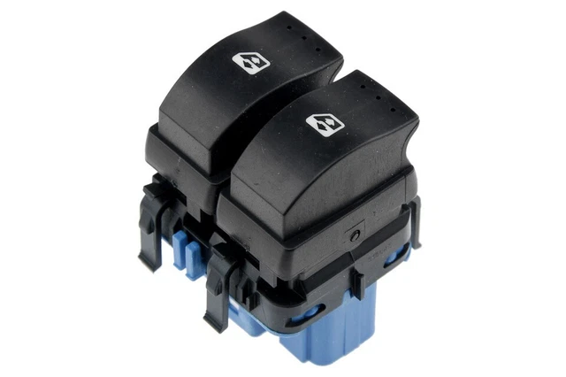 Commutateur De Commande De Fenêtre Électrique 6 Broches 7700429998 - Compatible Renault Kangoo 1998-2008, Megane 1996-2003, Scenic 1999-2003