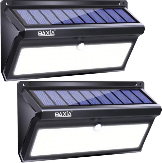 BAXIA TECHNOLOGY GLS-US-100SL-4P-US Solar Motion Sensor Lights