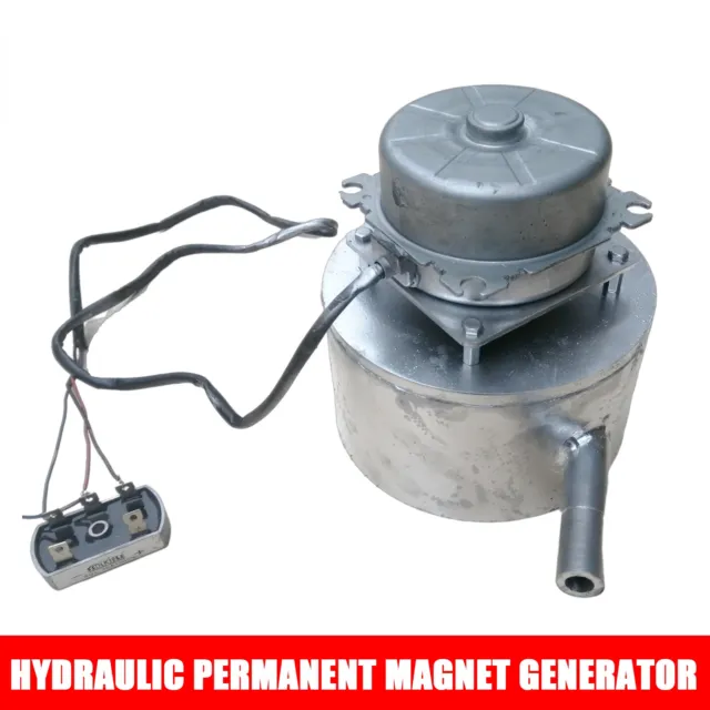 Generador de imán permanente hidráulico trifásico sin escobillas trifásico de CC de baja velocidad 300 W