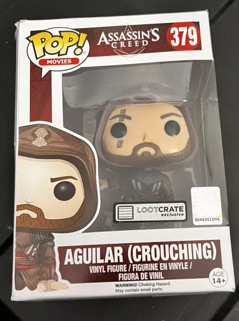 Assassins Creed Aguilar Crouching Funko POP 379 Loot Crate Exclusive Figure 2016