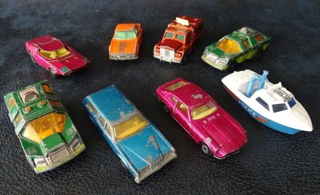 lot Matchbox Superfast véhicule miniature 70/80 rétro vintage  (lot N°2)