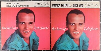HARRY BELAFONTE 45 Picture Sleeve lot of 2 NO RECORDS PS only RCA 1950's