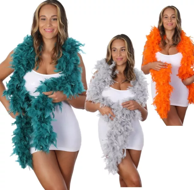 Feather Boa Luxury Costume Thick Long Hen Party Accessory Bulesque Fancy Dress