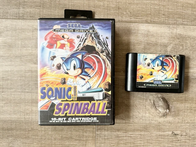 SEGA MEGA DRIVE - Sonic The Hedgehog Spinball - PAL - Boxed £12.99 ...