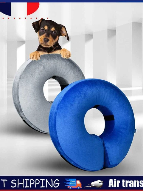 Inflatable Cat E-collar Anti-bite Dog Neck Cone Recovery Anti Lick Surgery Wound