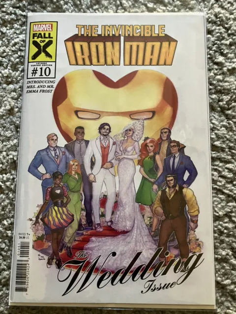 THE INVINCIBLE IRON MAN 10 - Meghan Hetrick homage variant - Marvel Comics 2023
