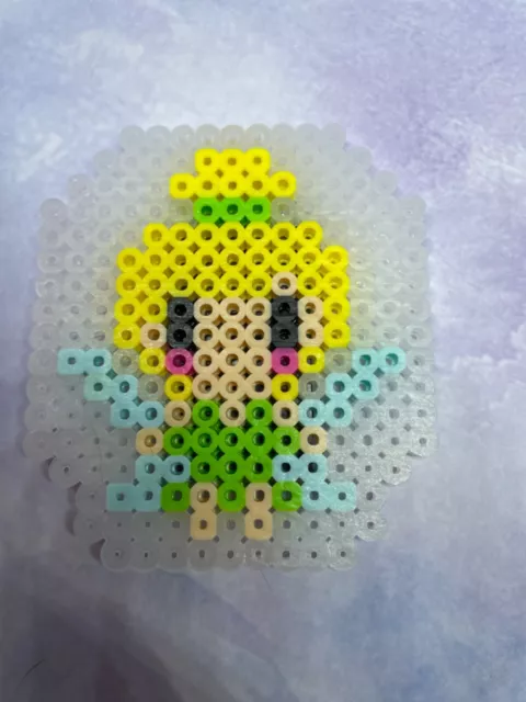  Perler Pixel Bead Art - CINDERELLA princess Disney magnet handmade