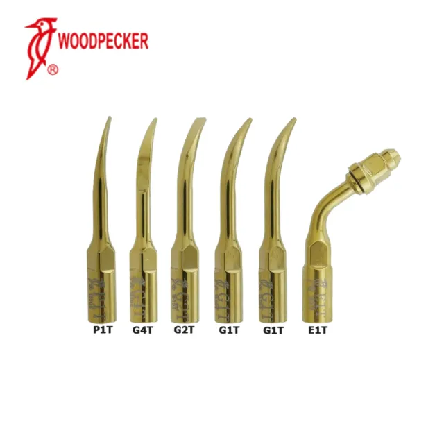 Woodpecker Dental Ultrasonic Scaler Tip G1T G2T G4T P1T E1T Endo Scaling Kit EMS