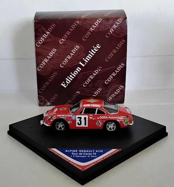 Les Petites Renault - Alpine A110 Ronde Hivernale de Chamonix 1973