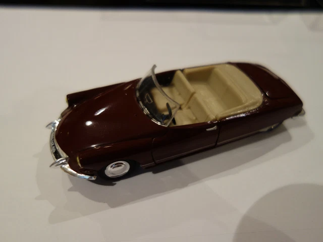 Citroen Ds19 Cabriolet  1963 1/43 Norev Bordeaux