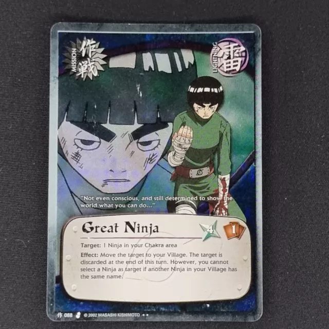 The Third Hokage - N-838 - Rare - Unlimited Edition - Naruto CCG