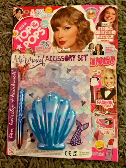 Top of the Pops magazine #370 2024 +Mermaid accessories