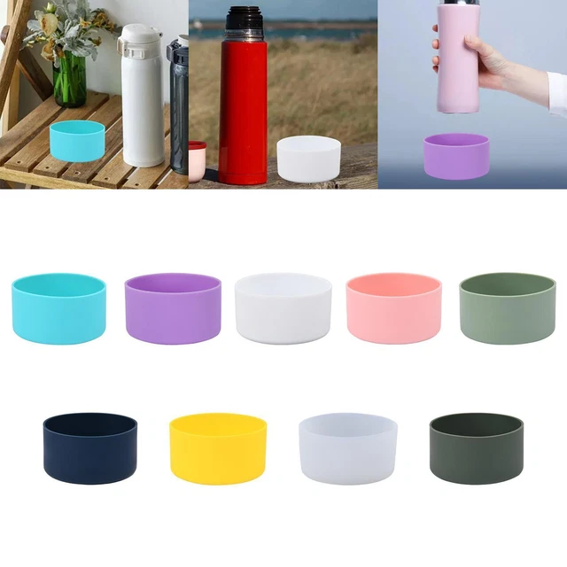 Bouteilles couvercle de manchon inférieur botte en silicone bol pour animaux de