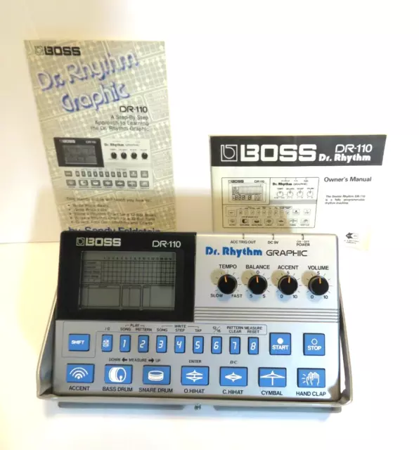 Boss Dr. Rhythm Graphic   DR - 110  with Case & Booklet  ( PARTS ONLY)