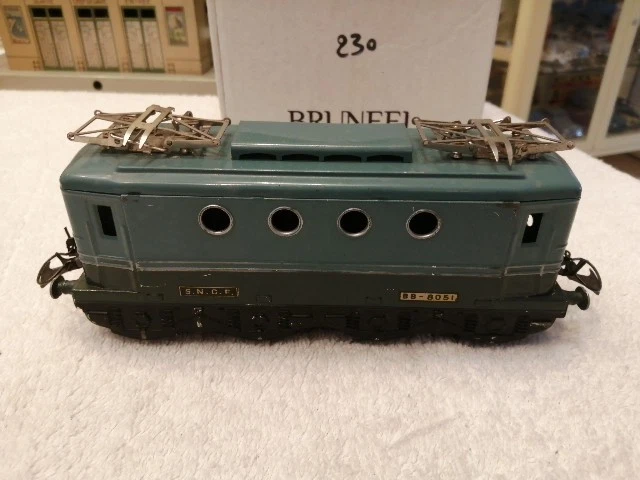Caisse Locomotive électrique Hornby BB 9201 – échelle O (1/43) – Métal, Occasion
