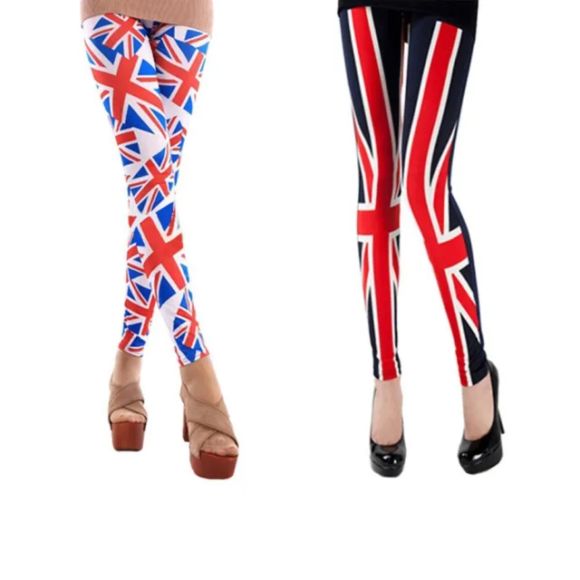 britannica Jack Leggings bandiera del Regno Unito Donne Pantaloni della tuta
