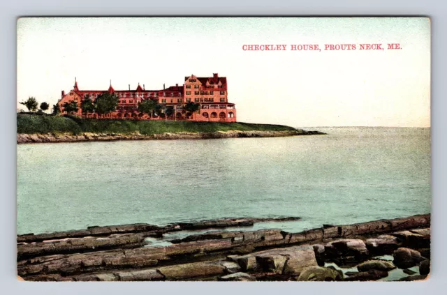 Prouts Neck ME-Maine, Checkley House, Antique, Vintage Postcard