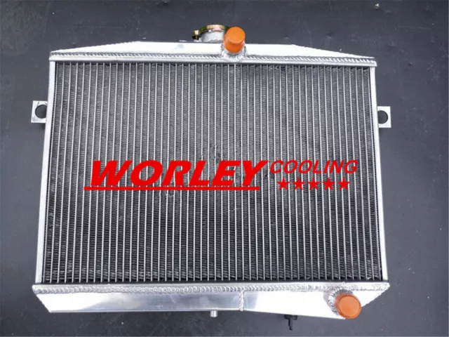 Aluminum Radiator For Volvo Amazon Combi P1800E B18 B20 Engine MT 1971-1973 72