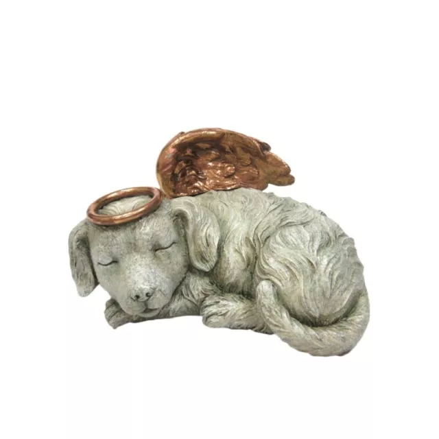 Heavenly Angel Dog Urn For Cremation Ashes Statue Pet Memorial Figurine