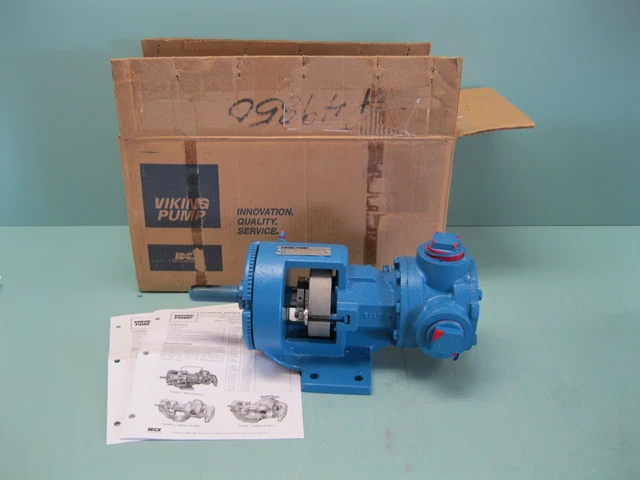 1-1/2" NPT Viking HL4124A Series (230-011-0103) Internal Gear Pump CI NEW P23