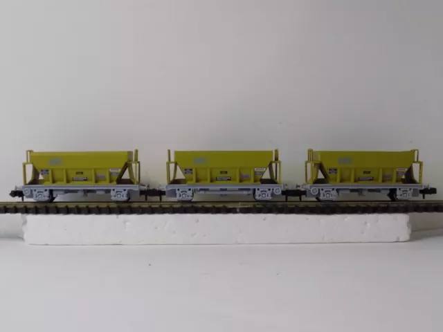 N Gauge Graham Farish PGA Hopper Weathered ARC x 3