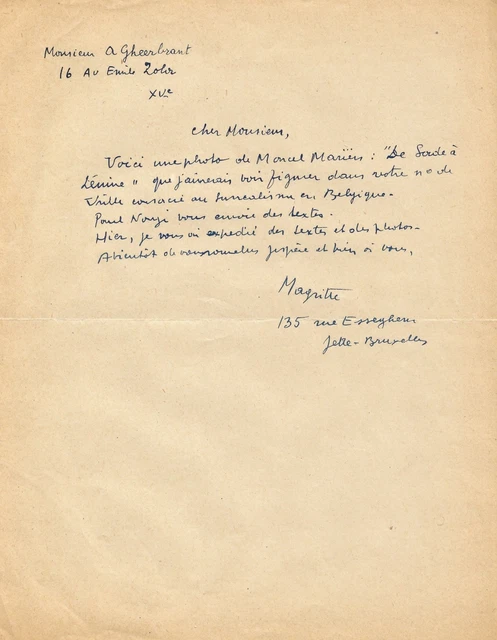 Lettre autographe signée by Marcel Prévost (1862-1941), écrivain.: Bon Lettre autographe signée by Marcel Prévost (1862-1941), écrivain.: Bon