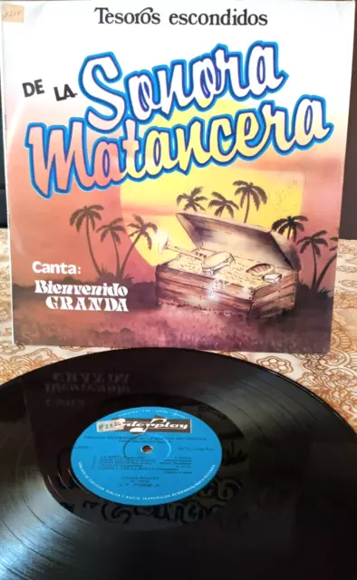Gripsweat - 16 Éxitos de Bienvenido Granda Con La Sonora Matancera - LP  1984 EXTREMELY RARE!