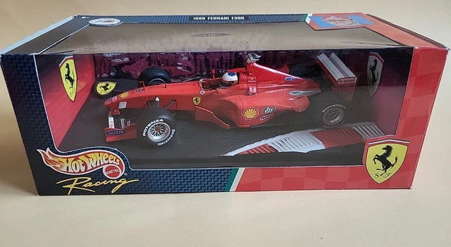 Figurine Michael Schumacher Ferrari F1 1/18 - Minichamps Hot Wheels - Résine