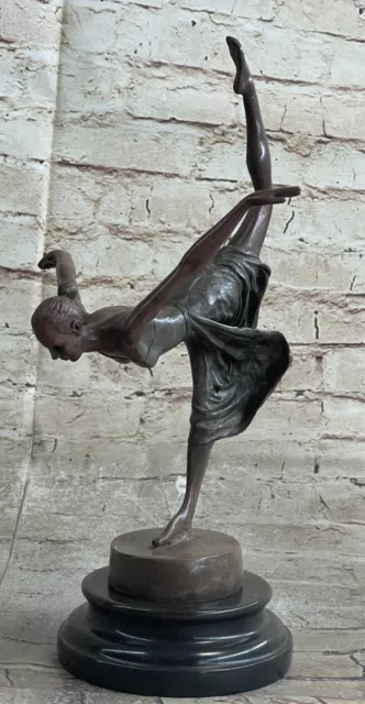Aldo Vitaleh Abstract Modern Art Bronze Sculpture Marble Statue Home Decor Gift