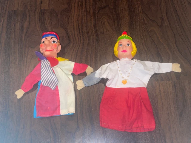 Set Of 2 Mr. Rogers Neighborhood Hand Puppets As Is