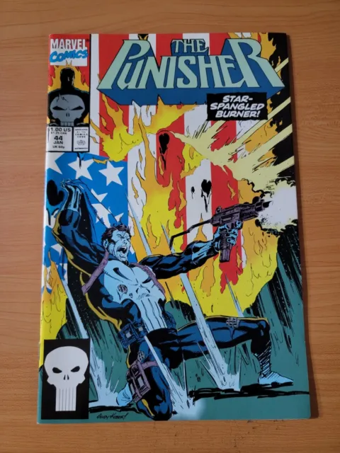 Punisher #44 Direct Market Edition ~ NEAR MINT NM ~ 1991 Marvel Comics