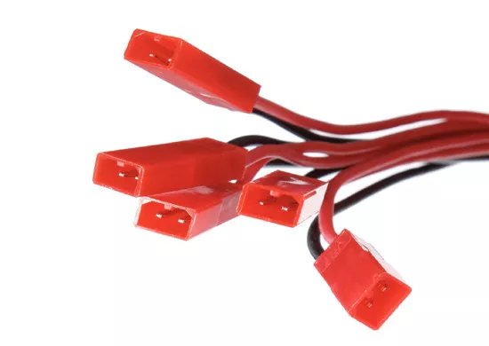 3.7V LiPO Battery JST plug 1 to 5 JST Charging Cable for V959 V212 V222 JXD JJRC 2