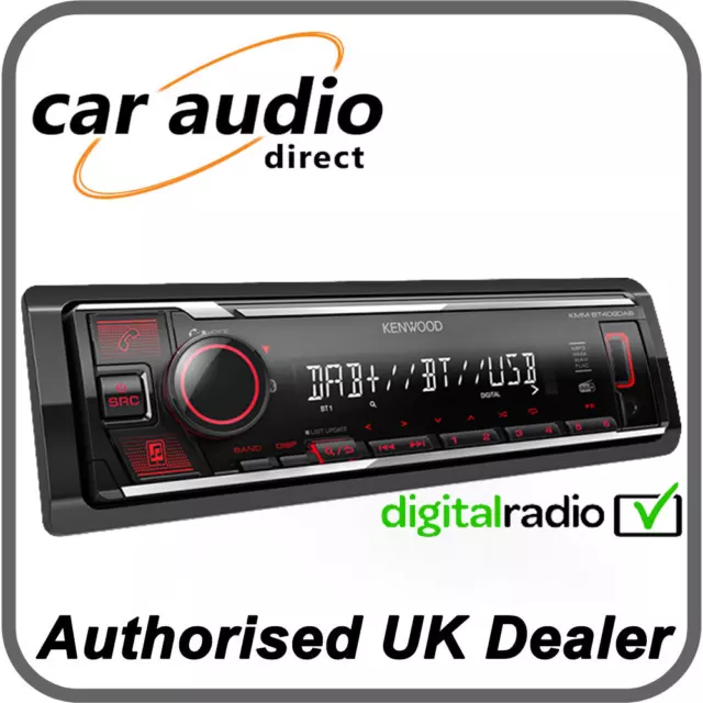 KENWOOD KMM-BT502DAB 🔲 Car radio with DAB / DAB+ / Bluetooth