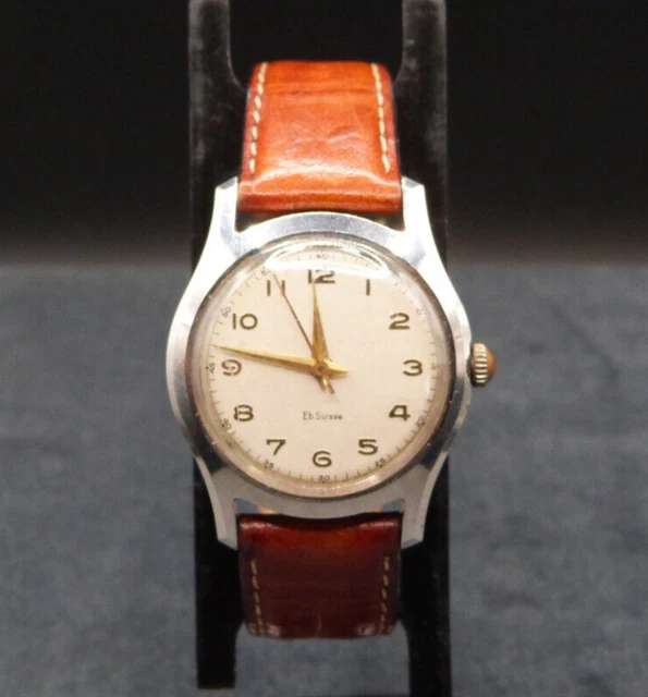 Montre Bracelet Homme Mécanique MORVIL - À Identifier Et Restaurer - Occasion Pour Collectionneurs