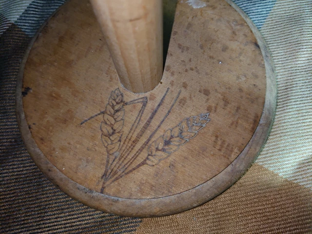 Portatoallas de cocina de papel de madera tallado a mano vintage granja cocina rústico