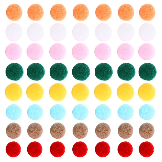 100 Pcs Batuffoli Di Cotone Colorati Riempitivo Per Scatole Regalo Collana
