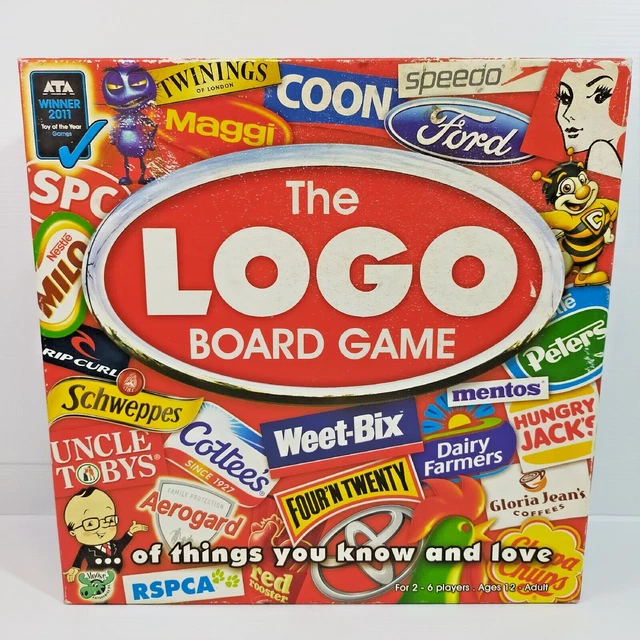THE LOGO BOARD Game Australian Brands Edition 2009 PreOwned 100 Complete 35.95 PicClick AU