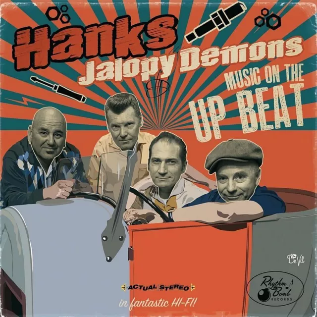 CD - Hanks Jalopy Demons - Music On The Up Beat